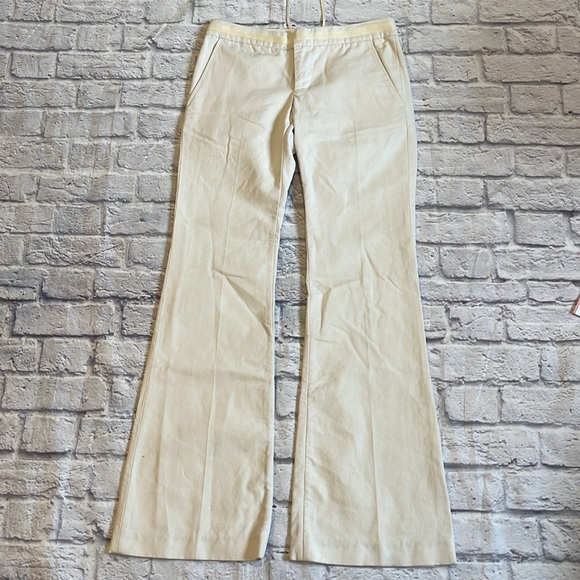 Marc Jacobs Size 6 Cream Khaki Pants - Picture 2 of 7